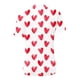 thumbnail image 4 of Mujeres Verano Cuello Redondo Manga Corta Estampado Sin Tirantes Camiseta Tops Blusas Pompotops  hfajkhk129225, 4 of 5