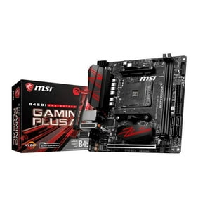 Asrock Fatal1ty B450 Gaming Itx Ac Am4 Amd B450 Sata 6gb S Usb 3 1 Hdmi Mini Itx Amd Motherboard Walmart Com Walmart Com