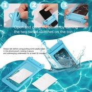 GAOBAO Waterproof Phone Pouch, IPX8 Cell Phone Dry Bag Case with Lanyard, Compatible with iPhone/Samsung, Up to 8.3, 2 Pack