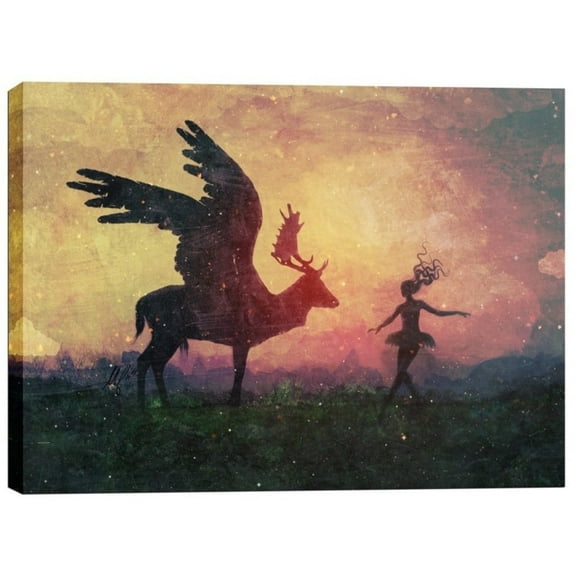 Cortesi Home The Dancers by Mario Sanchez Nevado Graphic Art on Wrapped Canvas