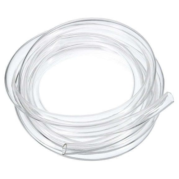 Tubing, 14mm ID x 18mm OD - 13 Feet Long Clear Vinyl Water Pipe, Lightweight Plastic Flexible