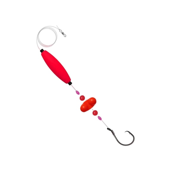 COOLHOOD Fishing Float and Bobbers Catfishes Rigs High Visibility Fishing Buoys Bobbers Float Rigs Catfishes Float Rigs With Hook
