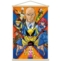 Marvel Comics - The X-Men - Iconic Wall Poster with Wooden Magnetic Frame, 22.375" x 34"