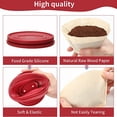 thumbnail image 5 of Collapsible Silicone Coffee Filter Cups Recyclable Reusable Brewing Holder Dripper Pour Over Maker, 5 of 6