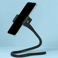thumbnail image 3 of erfcxs Portable Phone Holder Stand For Bed Stroller Desk With Gooseneck Flexible Arm Stable Secure & Adjustable Fit On Treadmill Wheelchair Cell Phones At Home Work Travel, 3 of 6