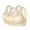 Beige, variant on Xingpeng Sports Bras for Women Beige L High Support Bras for Women Adjustable Strap Full Coverage Up Bras Comfortable No Underwire Wireless Bras