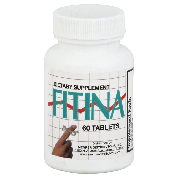 Menper Distributors Fitina Dietary Supplement, 60 ea