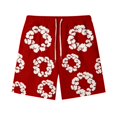 thumbnail image 1 of WILLBEST Pantalones Cortos Deportivos para Hombre, Pantalones Cortos de Verano con Estampado Dt para Hombre, Pantalones Cortos con Bolsillo y Lazo Totalmente Estampados para Resort, 1 of 2
