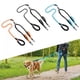 thumbnail image 2 of Billuyoard Cadena tejida gruesa de nailon para perros grandes con arnés para perros de alta dureza y resistencia al desgaste Suministros para perros azul, 2 of 6