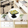 thumbnail image 7 of 4 Pcs Cabinet Handle Drawer Pulls Lemon Knobs with Screws Square Furniture Office Cabinet Knob Decoration, 7 of 7
