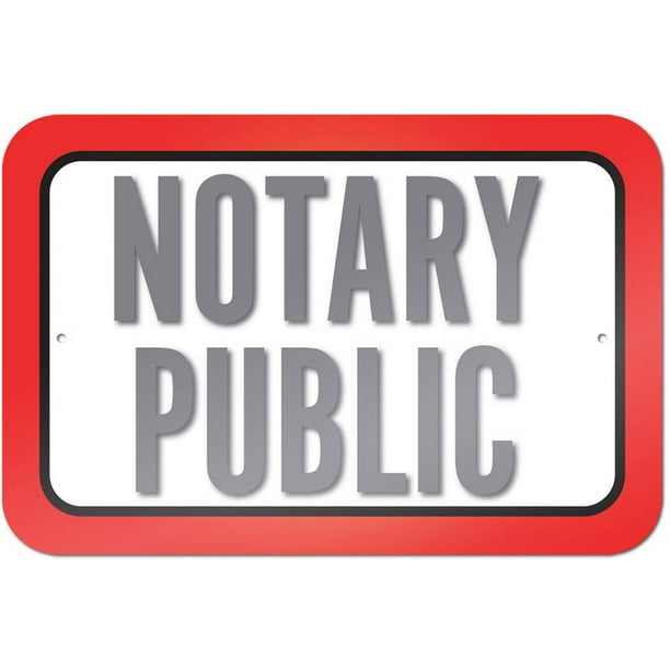 Notary Public Sign