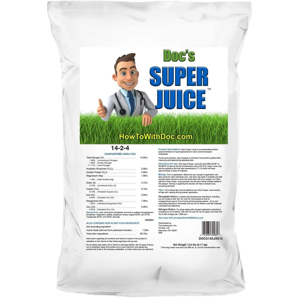 Super Juice All in One Soluble Supplement Lawn Fertilizer