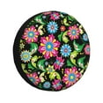 thumbnail image 2 of Balery Vector Mexican Otomi Style Bright Tire Covers - Tough Tire Wheel Protector for Truck, SUV, Trailer, Camper, RV -15 inch, 2 of 8