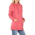 thumbnail image 5 of Womens Side Tie Pullover Sweatshirt Hoodie, 5 of 5