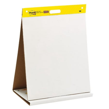 Post-it Self-Stick Tabletop Easel Pad, 20" x 23", 20 Sheets/Pad