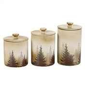 HiEnd Accents Clearwater Pines 3 PC Canister Set, 1 Sets/Case