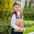 thumbnail image 5 of Game Card Storage Bag Collectible Trading Card Albums The 4-Pocket Card Binder With 50-Page Sleeve Can Hold 400 Game Cards Spring Tree Scene, 5 of 6