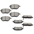 thumbnail image 4 of CCIYU Front Rear Ceramic Brake Pads Kits 8pcs fit for 03-05 for Infiniti FX35, 03-05 for Infiniti FX45, 05-06 for Nissan Altima, 04-08 for Nissan Maxima, 03-07 09-12 for Nissan Murano, 4 of 5