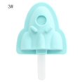 thumbnail image 2 of Coofit Silicone Popsicle Mold Grape Rocket Ice Cream Mold Ice Pop Mold with Stick & Lid, 2 of 10