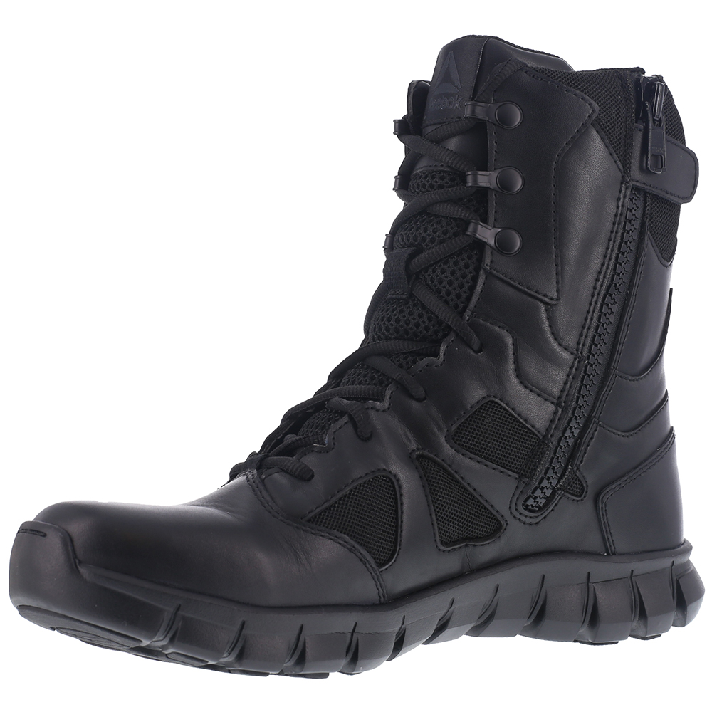 Reebok Work  Mens Sublite Cushion Tactical 8 Inch Waterproof Side Zipper  Work Safety Shoes Casual - image 3 of 5