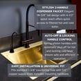 thumbnail image 6 of Westbrass D262H-12 Docalorah 10" 2-Handle Hot and Cold Water Dispenser Faucet with Instant Hot Water Tank, Oil Rubbed Bronze, 6 of 12