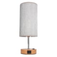 thumbnail image 1 of USB Charging Touch Control Table Lamp Three Gear LED Nightstand Lamp For Bedroom Office, 1 of 8