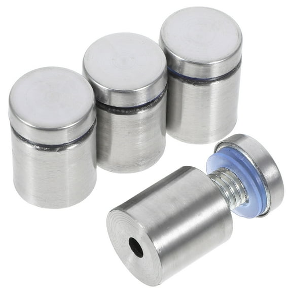 4pcs Heavy Duty Stainless Steel Standoff Mounts Acrylic Wall Signs Screws For Advertising Displays Glass Artwork Wall Fasteners