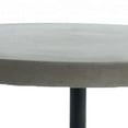 thumbnail image 3 of Benjara Round Shaped End Table with Concrete Top and Base, Gray, 3 of 3