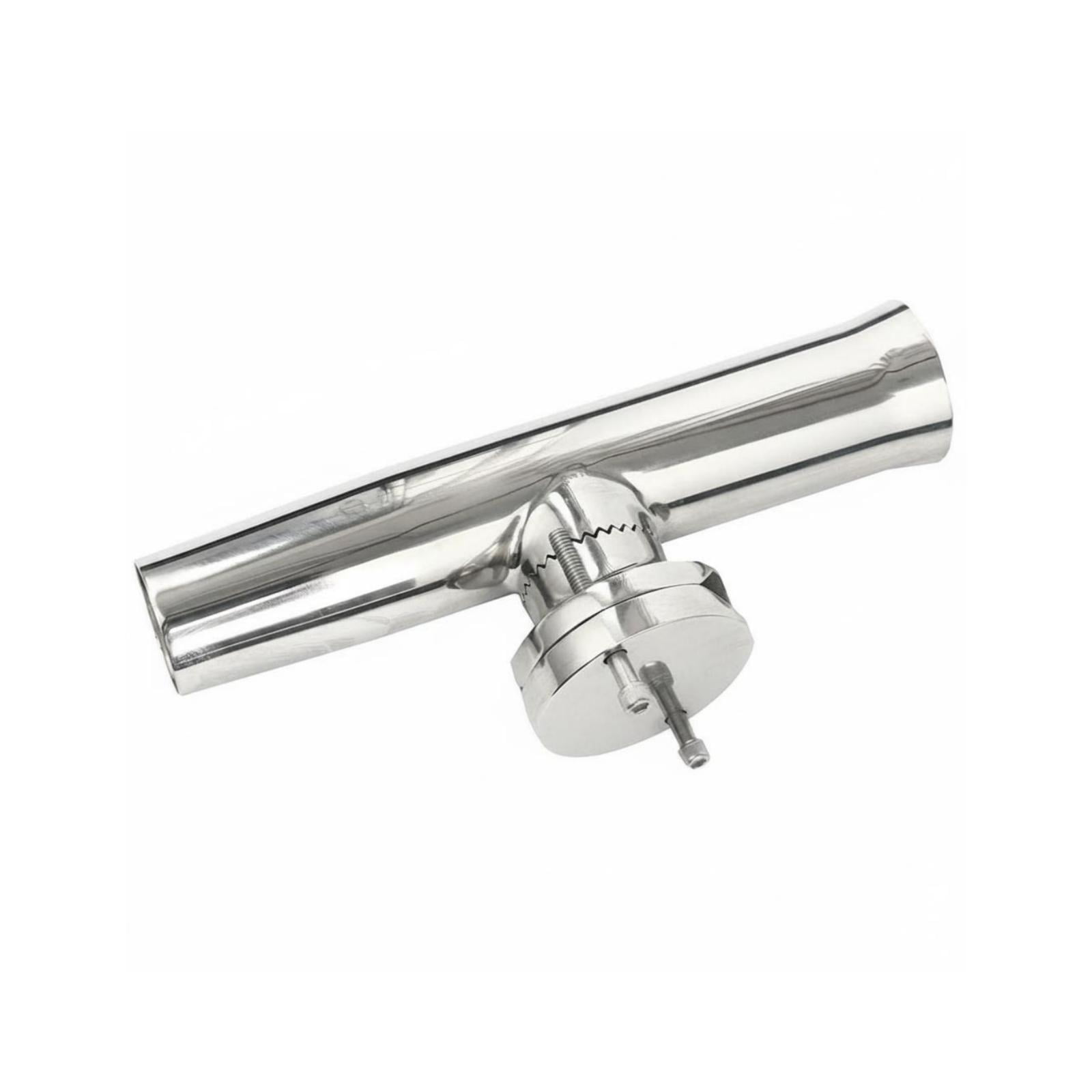 QccHieUs Stainless Holder Clamp Mirror Finish Boat Deck Rod Holder Tightening