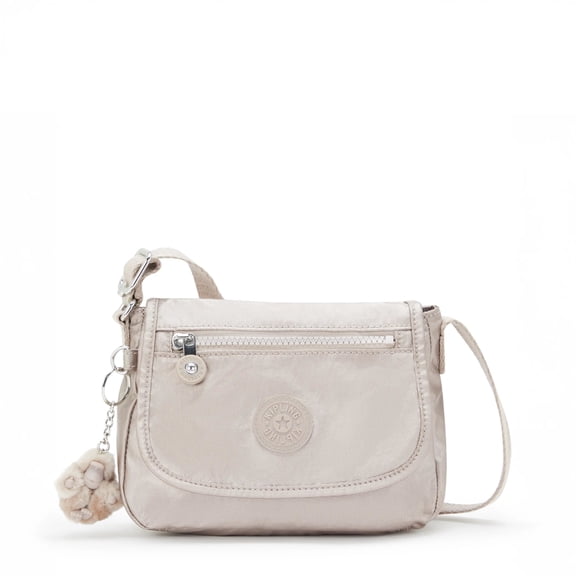 Kipling Women's Sabian Metallic Crossbody Mini Bag with Adjustable Strap