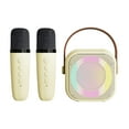 thumbnail image 2 of HILABEE Mini Karaoke Machine for Kids Portable BT Speaker Sturdy Easy to Use Creative Beige, 2 of 8