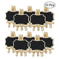 thumbnail image 5 of unbranded 10pcs Mini Decorative Boarder Chalkboard Signs Black Board Message Board with Stand for Wedding Party Decoration Primary Color Small Size 170101, 5 of 7