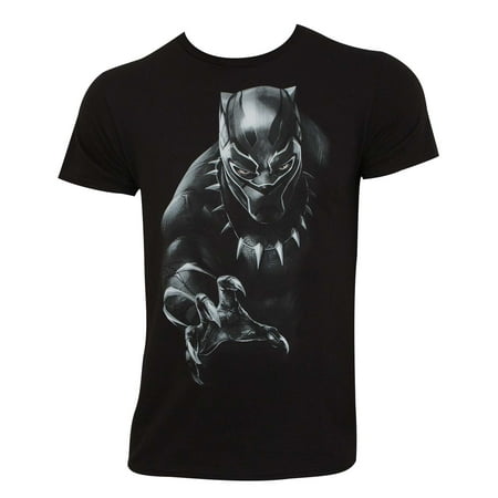Black Panther Big Cat - Black Panther Character Men's Black Tee
