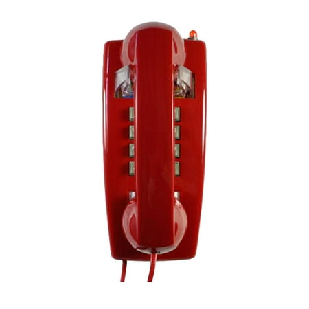 with Indicator Corded Wall Telephone Old for Home Office Living Room Garage