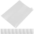 thumbnail image 2 of Parvistic 10pcs Clear Book Cover Width Adjustable Book Cover Soft Cover Books Protective Cover, 2 of 11