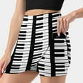 thumbnail image 3 of Vertical Multi Piano Keyboard Women's skirt Mini Skirts A Line Skirt With Hide Pocket Piano Keyboard Musical Instrument Keys, 3 of 7