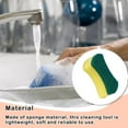 thumbnail image 4 of Cleaning Sponges Kitchen Scrubber Scourer Dish Washing Dirty Soft Removing Tableware Catering Removal Bathroom Brush Handheld Sponge 20Pcs, 4 of 6