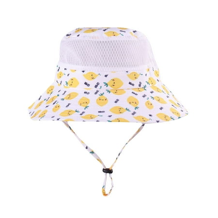 

Children Sun Hat Anti-UV Breathable Net Cartoon Pattern Summer Boys Girls Kids Leisure Vacation Daily Cap