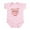 Petal Pink, variant on CafePress - Kawaii I Love Pigs Infant Bodysuit - Baby Light Bodysuit, Size Newborn - 24 Months