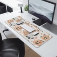 thumbnail image 2 of Long Mouse Pads for Desk,Halloween Cats and Pumpkins Pattern Desk Mats on Top Of Desks, Desk Mouse Pad Extra Large with 3mm Non-Slip Base and Stitched Edge for Gaming,Office,Work,Home 31.5"x11.8", 2 of 6