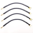 thumbnail image 4 of CESS-027-6i Speaker Cable Jumpers Wire Spade Fork to Banana Plug (6 in) - 4 Pack, 4 of 9