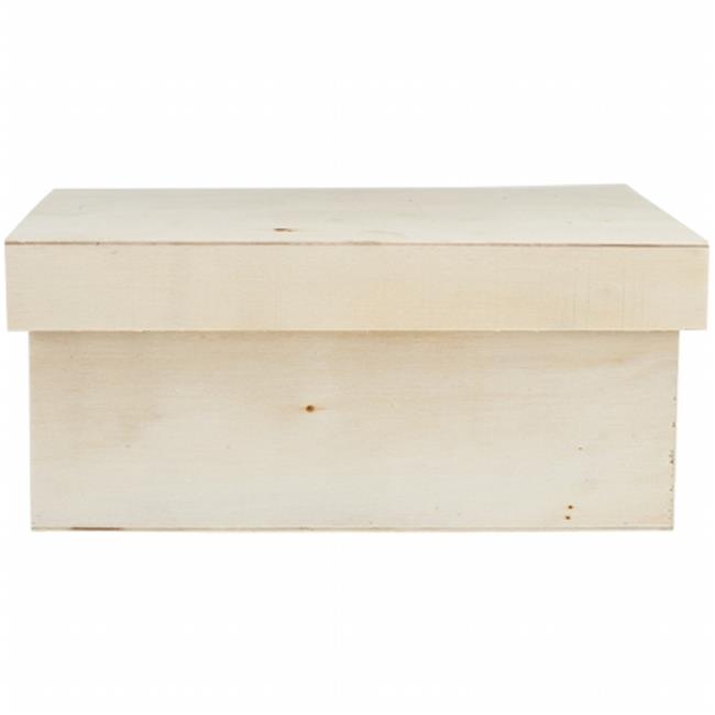 Multicraft Imports WS900-C Wood Craft Keepsake Box Set - Rectangle ...