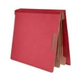 thumbnail image 7 of Nature Saver Recycled End Tab Classification Folders Letter - 8 1/2" x 11" Sheet Size - End Tab Location - 2 Divider(s) - 25 pt. Folder Thickness - Bright Red - Recycled - 10 / Box, 7 of 7