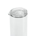 thumbnail image 3 of Makerflo 20 oz White Sublimation Tumbler Ideal for DIY Crafts -Sublimation, 3 of 13