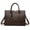 Coffee, variant on Elegant Woven Textured Tote Bag for Women, Large Capacity Leather Handbag with Detachable Shoulder Strap, Stylish Top-Handle Handbag for Work, Travel & Daily Use