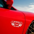 thumbnail image 3 of Walbest Car Auto Cute Kids on Board Handprint Reflective Decals Sticker Decoration Universal, 3 of 6