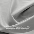 thumbnail image 7 of KASENTEX Ultra Soft Fitted Sheet Set Bedding Sets - Deep Pocket with Pillowcases - Grey Twin XL Size, 7 of 7