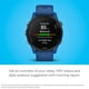 thumbnail image 4 of Reloj inteligente Garmin Forerunner 255 con GPS Running Tidal Blue, 4 of 6