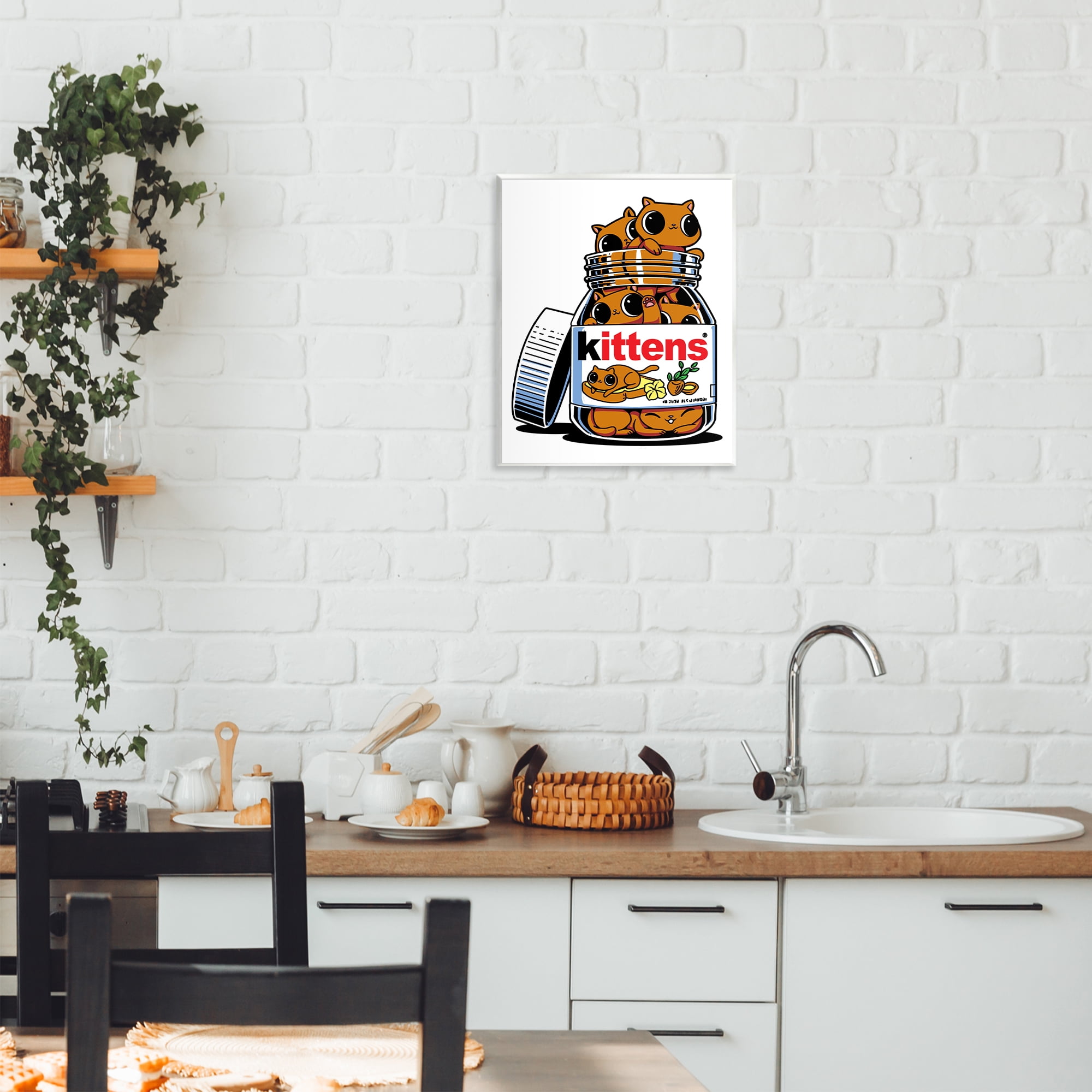Stupell Industries Hazelnut Spread Cats Wall Plaque Art, design by Tobe Fonseca