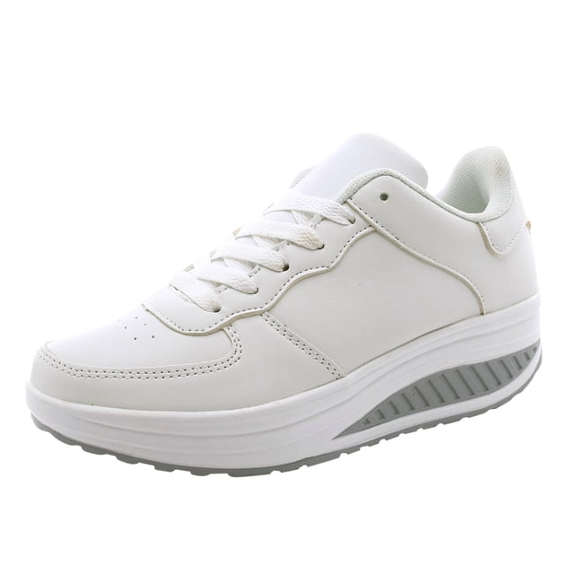 Espadrilles à Lacets en Maille Sportive pour Femmes à Semelle Compensée Chaussures de Marche Femmes Espadrilles Mode Protège-Espadrilles Air 1 Espadrilles pour Femmes Confort Plateforme Compensée Bottes Espadrilles pour Femmes Mocassins
